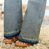 Jean Flare con Detalle Trenzado
