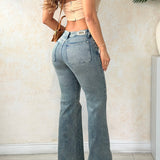 Jean Wide Leg Tono Vintage