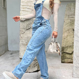 Overol Denim Claro Con Stretch