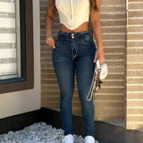 Jean Skinny Levanta Cola