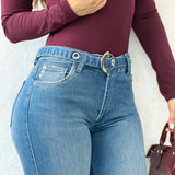 Jean Skinny con Cinturón