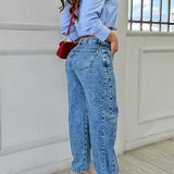 Barrel Jean Azul Claro